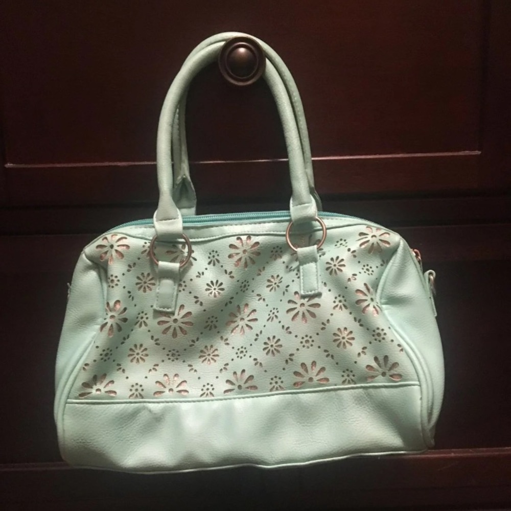 Mint Green purse: from Claire’s